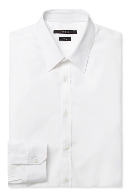 Camisa blanca, de Gucci (251, 59 euros).