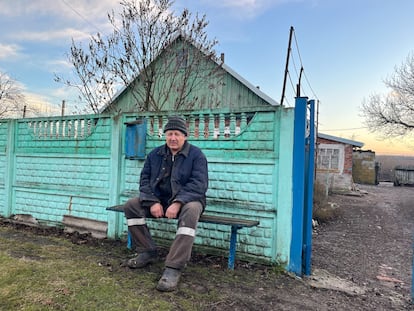 Anton Filipovich, vecino de Novoselivka Persha, un pueblo del frente de Avdiivka.