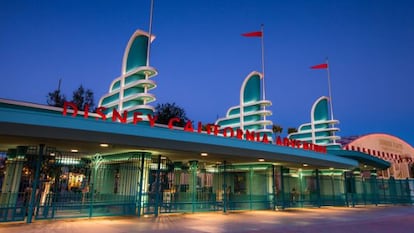 Imagen promocional del parque Disney California Adventure.
