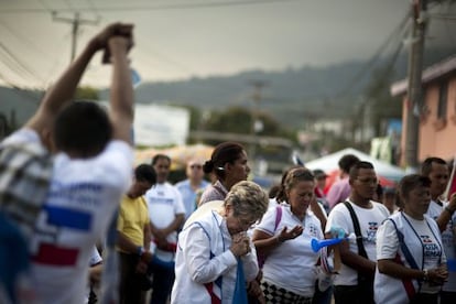 Simpatizantes de Arena en San Salvador.