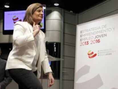 La ministra de Empleo y Seguridad Social, Fátima Báñez. EFE/Archivo
