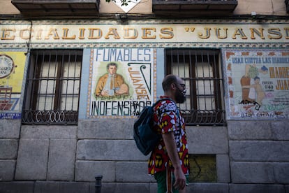 Juan Ignacio Delgado Alemany, más conocido como Ignatius  Farray, por Malasaña.