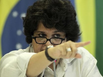 La ministra de medio Ambiente de Brasil, Izabella Teixieira.