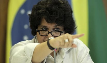 La ministra de medio Ambiente de Brasil, Izabella Teixieira.