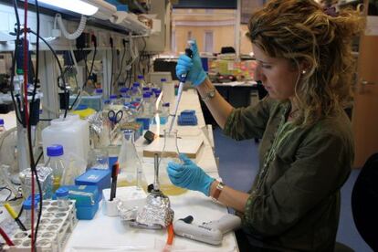 Laboratorio de proteómica.en el Centro Nacional de Investigaciones Oncológicas (CNIO).
 