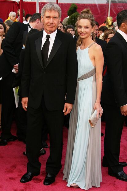 ¿Harrison Ford y Calista Flockhart están ya jubilados de los Oscar?