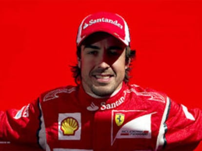 Fernando Alonso, el pasado lunes en el circuito de Montmeló.