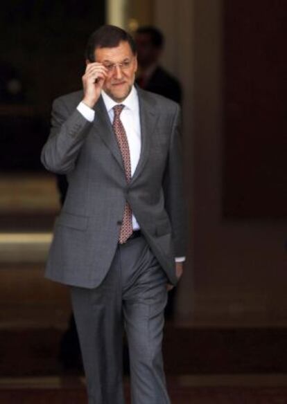 El presidente del Gobierno, Mariano Rajoy.