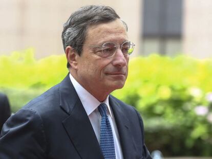 El presidente del Banco Central Europeo, Mario Draghi