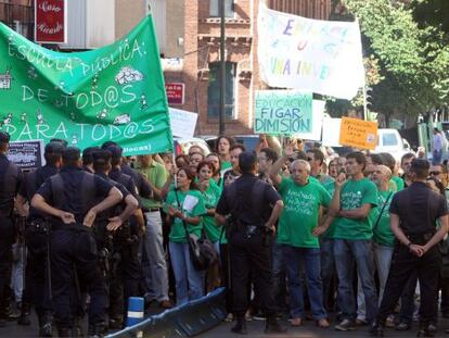 "Me trasladan por hablar"