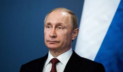 El presidente ruso, Vladímir Putin, el pasado febrero.