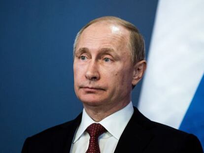 El presidente ruso, Vlad&iacute;mir Putin, el pasado febrero. 