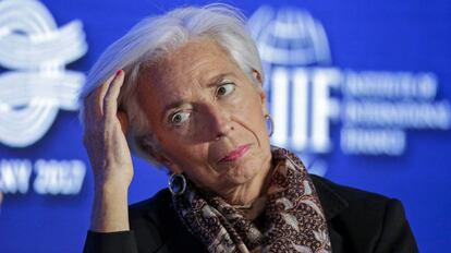 La directora gerente del Fondo Monetario Internacional (FMI), Christine Lagarde.