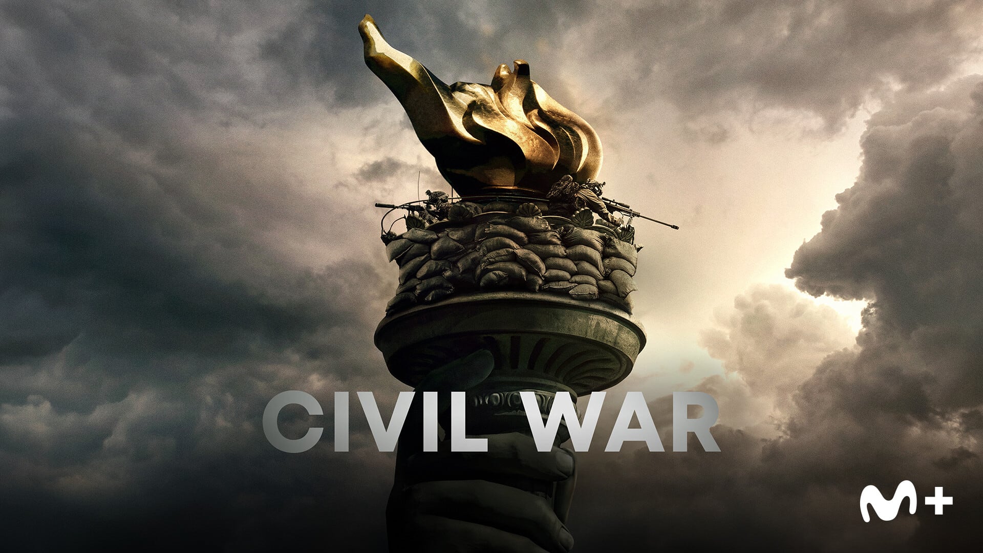 Imagen promocional de la película 'Civil War'.