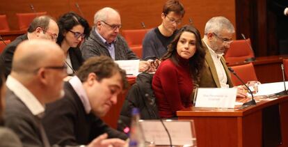 Ciudadanos leader Inés Arrimadas on Wednesday.