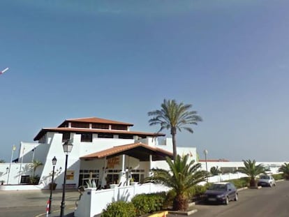 El 'resort' de Fuerteventura, junto al que se produjo el asesinato.