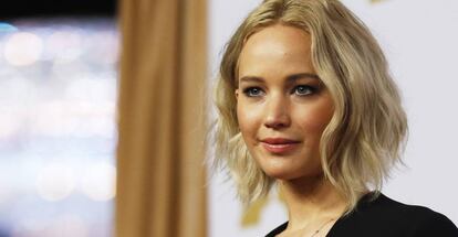 La actriz Jennifer Lawrence. 