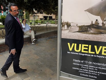 El sastre José Tomás, durante un receso de la vista. 