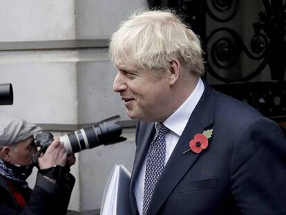 El primer ministro británico, Boris Johnson.