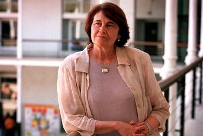 Rosa Virós, en Barcelona, en 2001.