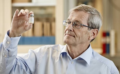 El investigador sueco Tore Curstedt que descubrió la sustancia para curar el síndrome de dificultad respiratoria en bebés prematuros.