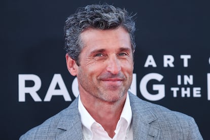 O ator Patrick Dempsey em 1º de agosto de 2019 em Los Angeles, Califórnia, durante uma estreia.