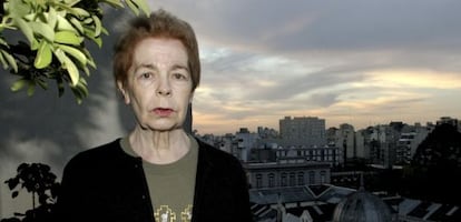 Hebe Uhart, en 2010 en Buenos Aires.