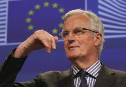 El comisario europeo de Mercado Interior y Servicios, Michel Barnier. EFE/Archivo