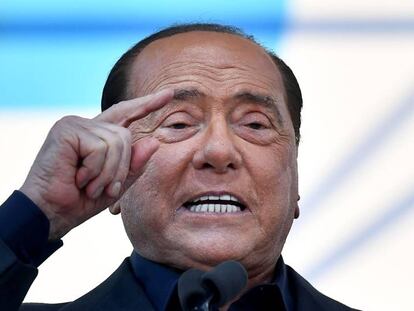 Silvio Berlusconi, fundador de Berlusconi. 