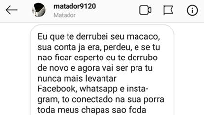 Ameaça racista ao criador da página Afroestima