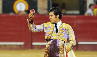 Diego San Román cortó la única oreja del primer festejo de la Feria de Julio.