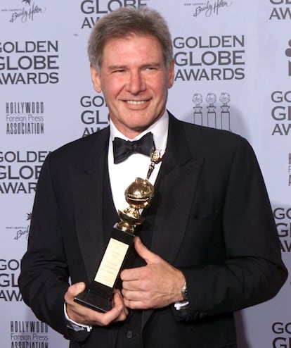 A pesar de sus éxitos de taquilla, Harrison Ford solo ha estado nominado a un Oscar (por ‘El testigo’, de 1985) ni ha ganado un Globo de Oro, premio en el que ha estado nominado en cuatro ocasiones. Eso sí, en 2002 recibió el Globo de Oro Cecil B DeMille como reconocimiento a toda su carrera. 
