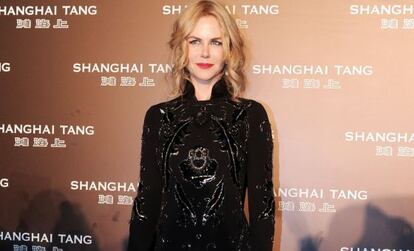 Nicole Kidman con un diseño de Shanghai Tang.