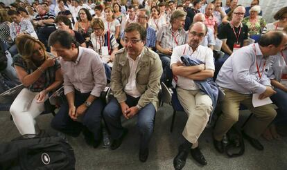 Reuni&oacute;n del comit&eacute; federal del PSOE. 