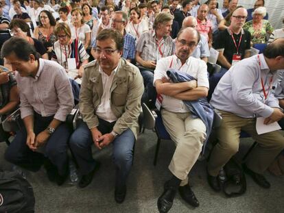 Reunión del comité federal del PSOE.