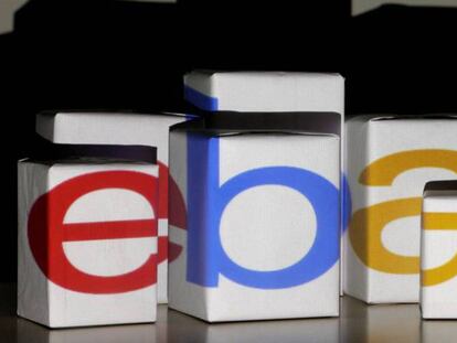 Logo de la empresa eBay.