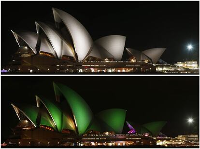 La Casa de la Ópera de Sydney.