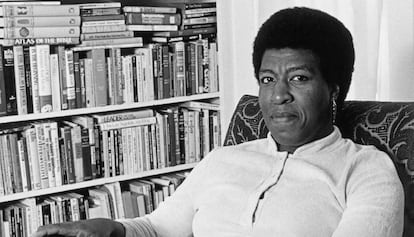 Octavia E. Butler, en una imagen de la década de los 80.