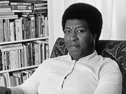 Octavia E. Butler, en una imagen de la década de los 80.