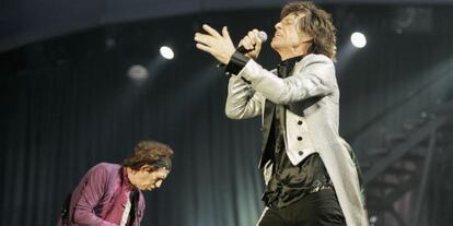 Mick Jagger, durante una actuación con los Rolling Stones.