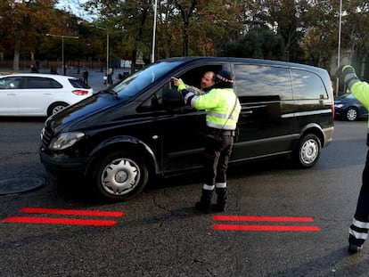 El primer día de Madrid Central, en imágenes