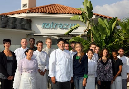 Restaurante Mirazur, en Menton, Francia.