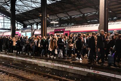 Huelga trenes Francia