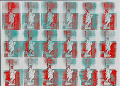 'Estatua de la Libertad', de Andy Warhol.