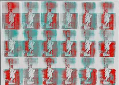 'Estatua de la Libertad', de Andy Warhol.