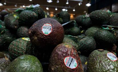 Aguacates provenientes de México, en una tienda en Washington.