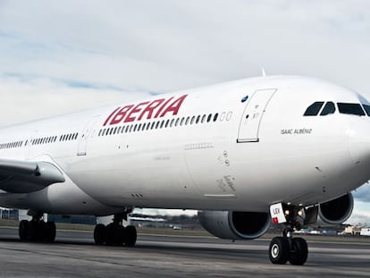 Airbus A340 de Iberia.