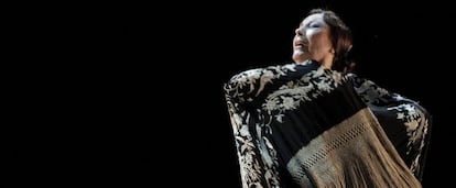 La bailaora cordobesa Blanca del Rey, en los teatros del Canal.