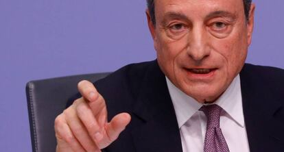 Mario Draghi, presidente del BCE.