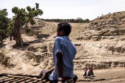 Etiopía, el país independiente más antiguo de África, se ha visto empobrecido por décadas de agitación política. A pesar de ser la economía mundial que más rápido crece, aproximadamente un tercio de su población vive por debajo del umbral de la pobreza (menos de dos dólares al día). Su economía se basa en la agricultura, que representa casi el 50% del PIB y ocupa la mayor parte del empleo.